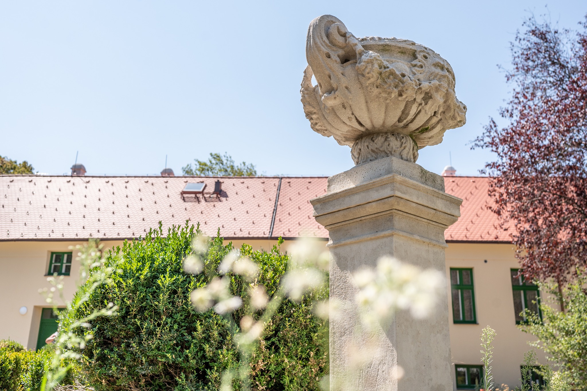 Kaštieľ v Modre - rekonštrukcia historickej záhrady