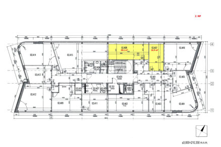 Pôdorys 2NP.