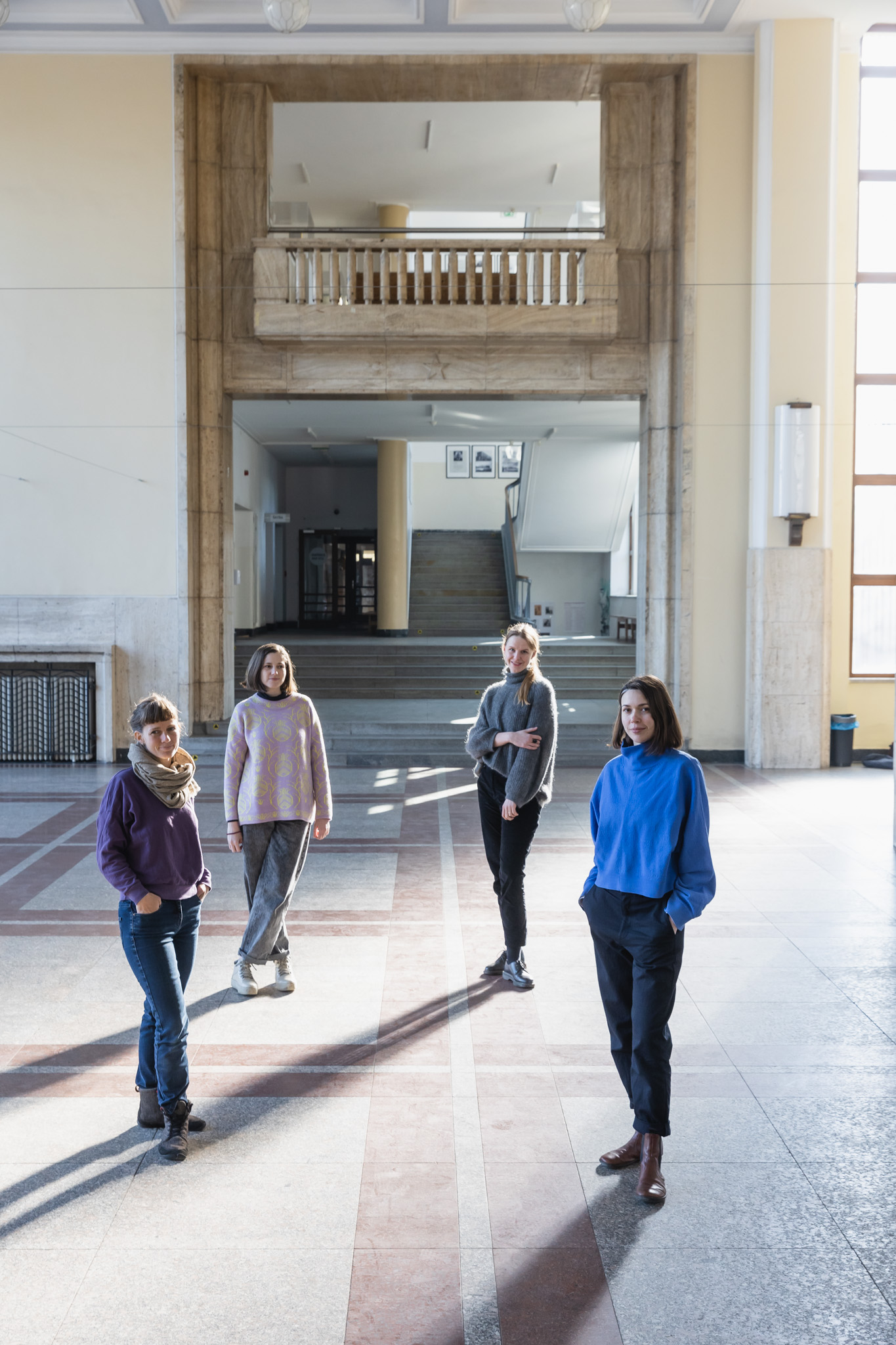 Zľava: Marianna Maczová, Danica Pišteková Anna Cséfalvay, Veronika Michalíková