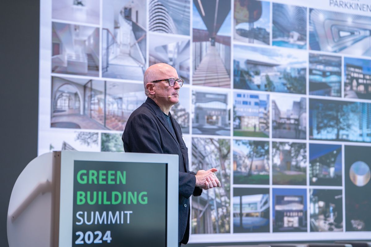 Alfred Berger na Green Building Summit 2024.