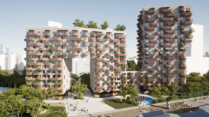 Búranie pri Miletičke sa blíži: Budova Kovoprojektu ustúpi mohutnému komplexu Nový trh