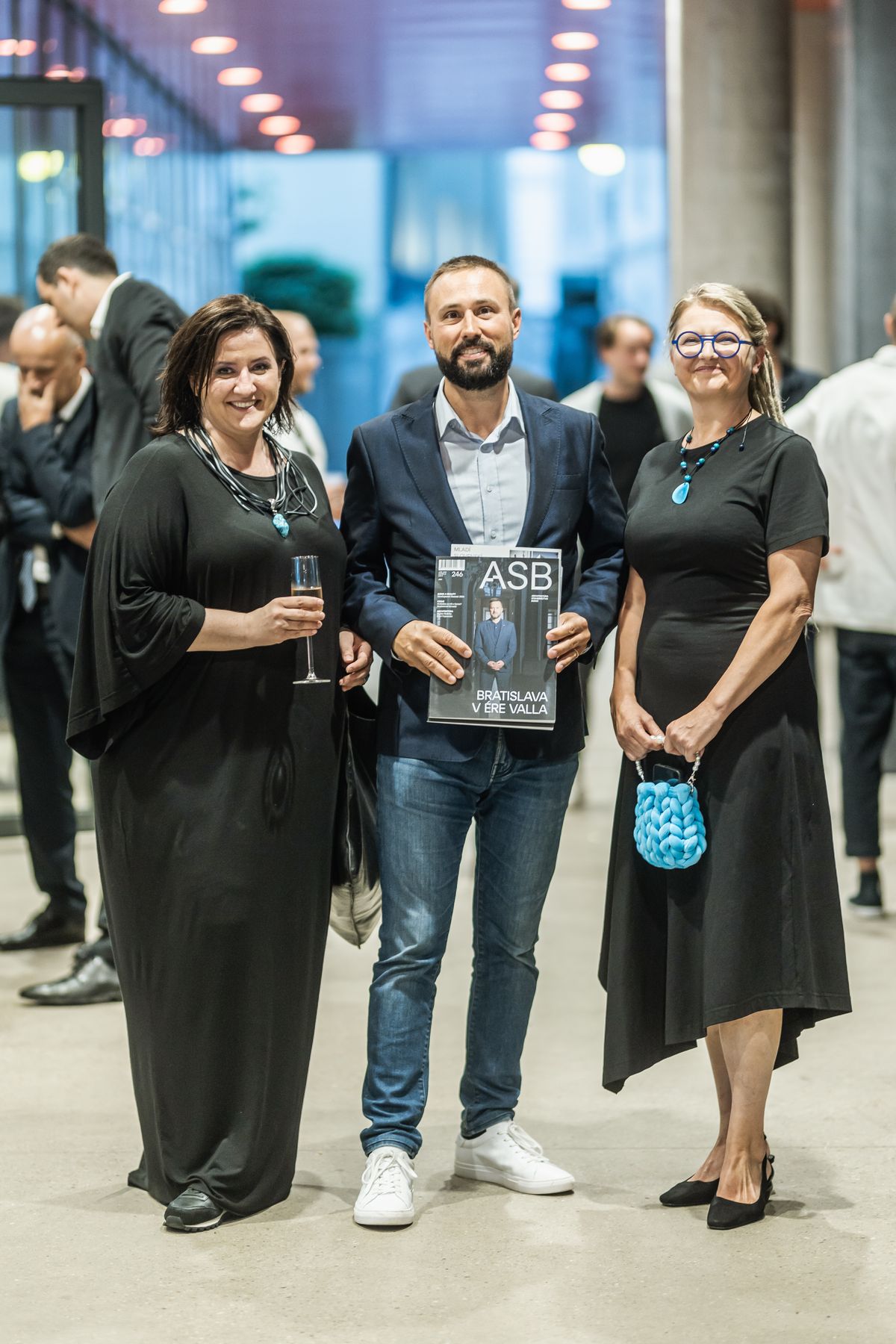 Broňa Tarnócy (ASB), Milan Dubec (REINOO), Denisa Kureková (ASB).