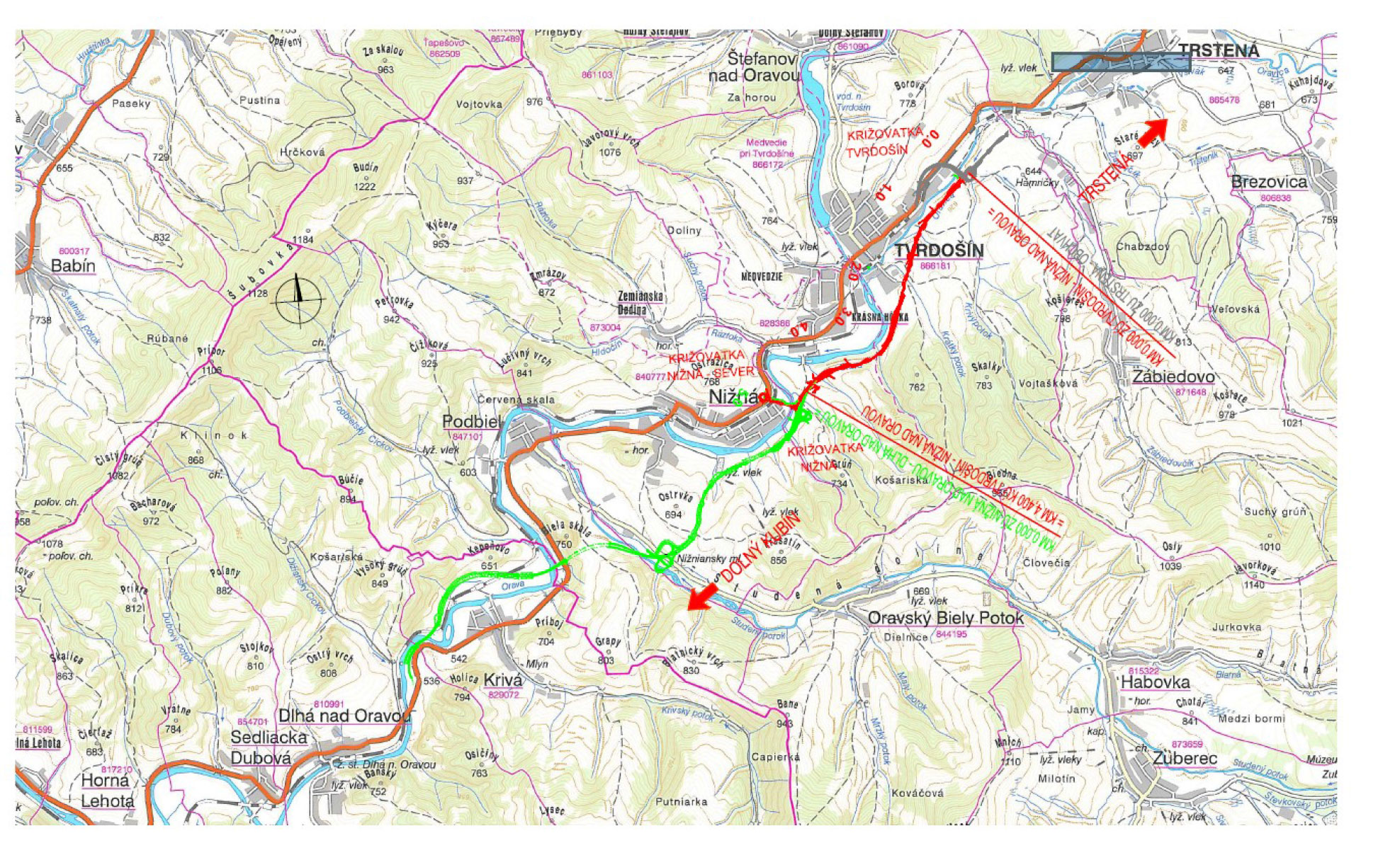 Obr. 1 Situovanie stavby