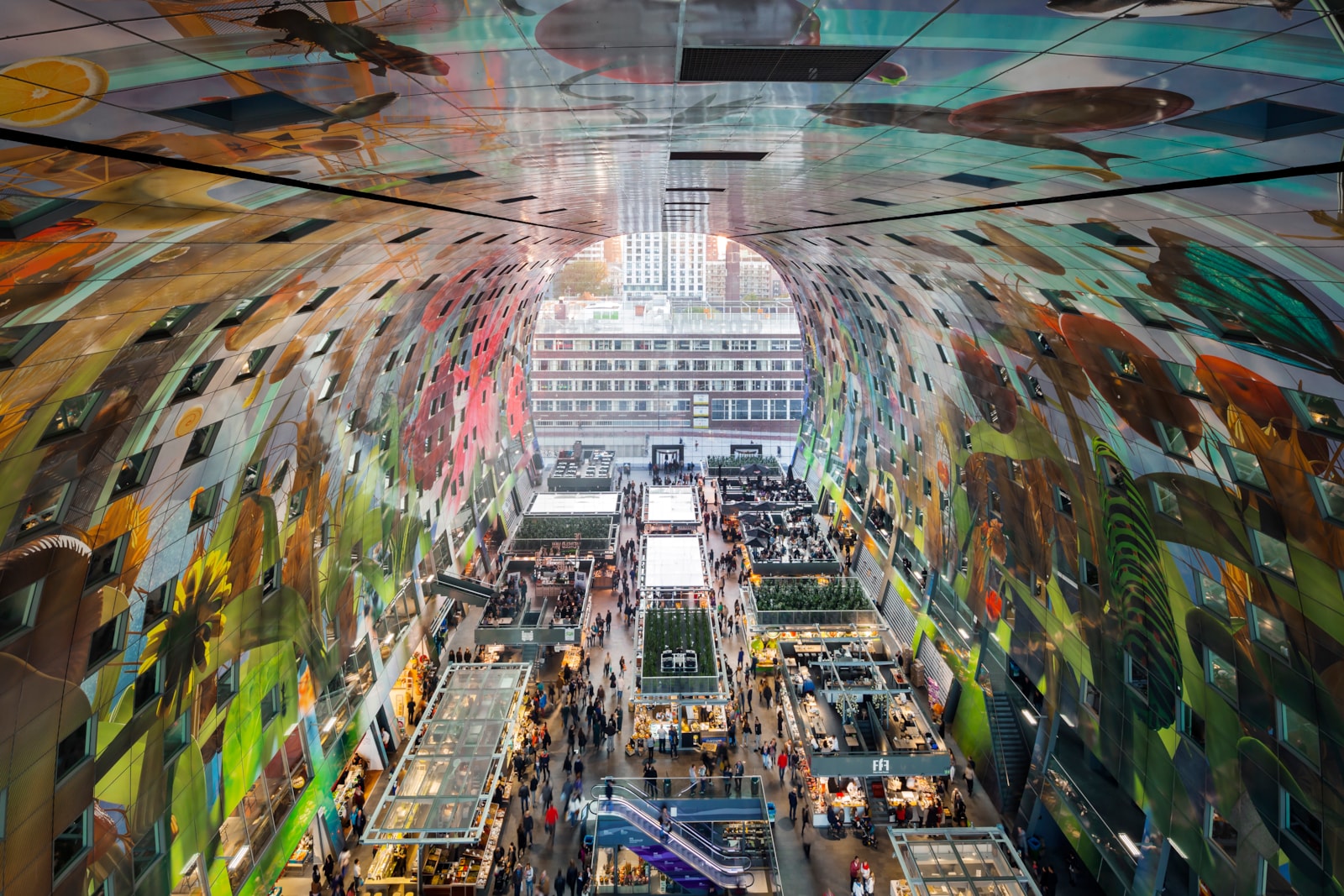 Projekt Markthal v Rotterdame 