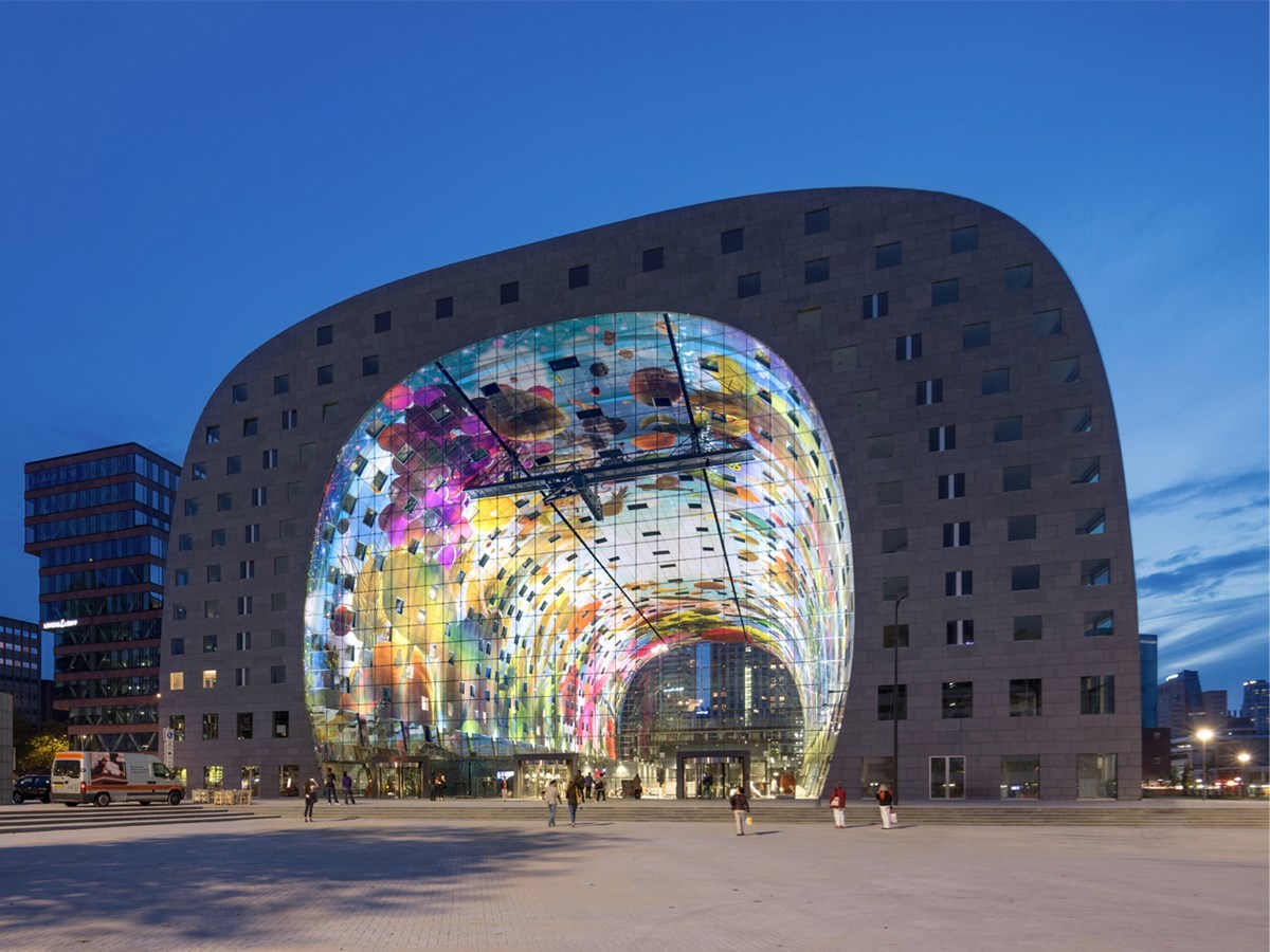 Projekt Markthal v Rotterdame 