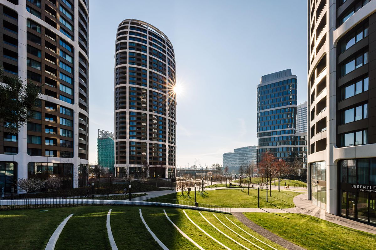 Štvrtá veža obytného súboru SKY PARK.