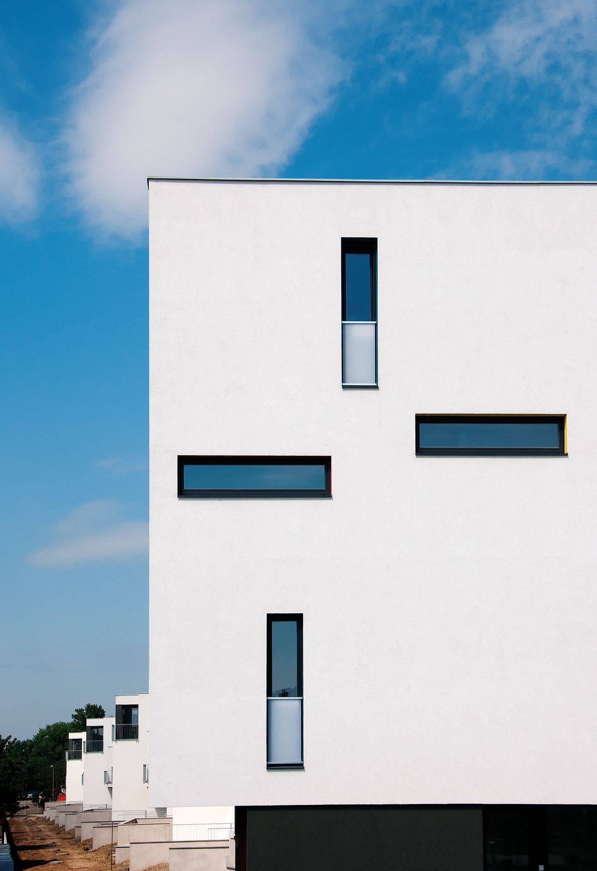 Obytný súbor Svornosť, Bratislava. Autori: Andrej Alexy, Štefan Rafanides. Foto: Soňa Sadloňová