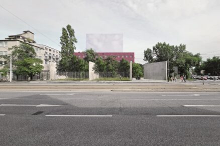 Revitalizácia areálu pre Ústav pamäti národa, Bratislava, 2023. Súťažný návrh –1. cena, Autori: zerozero/Irakli Eristavi, Pavol Šilla, Juraj Červený, Daniela Sabová.