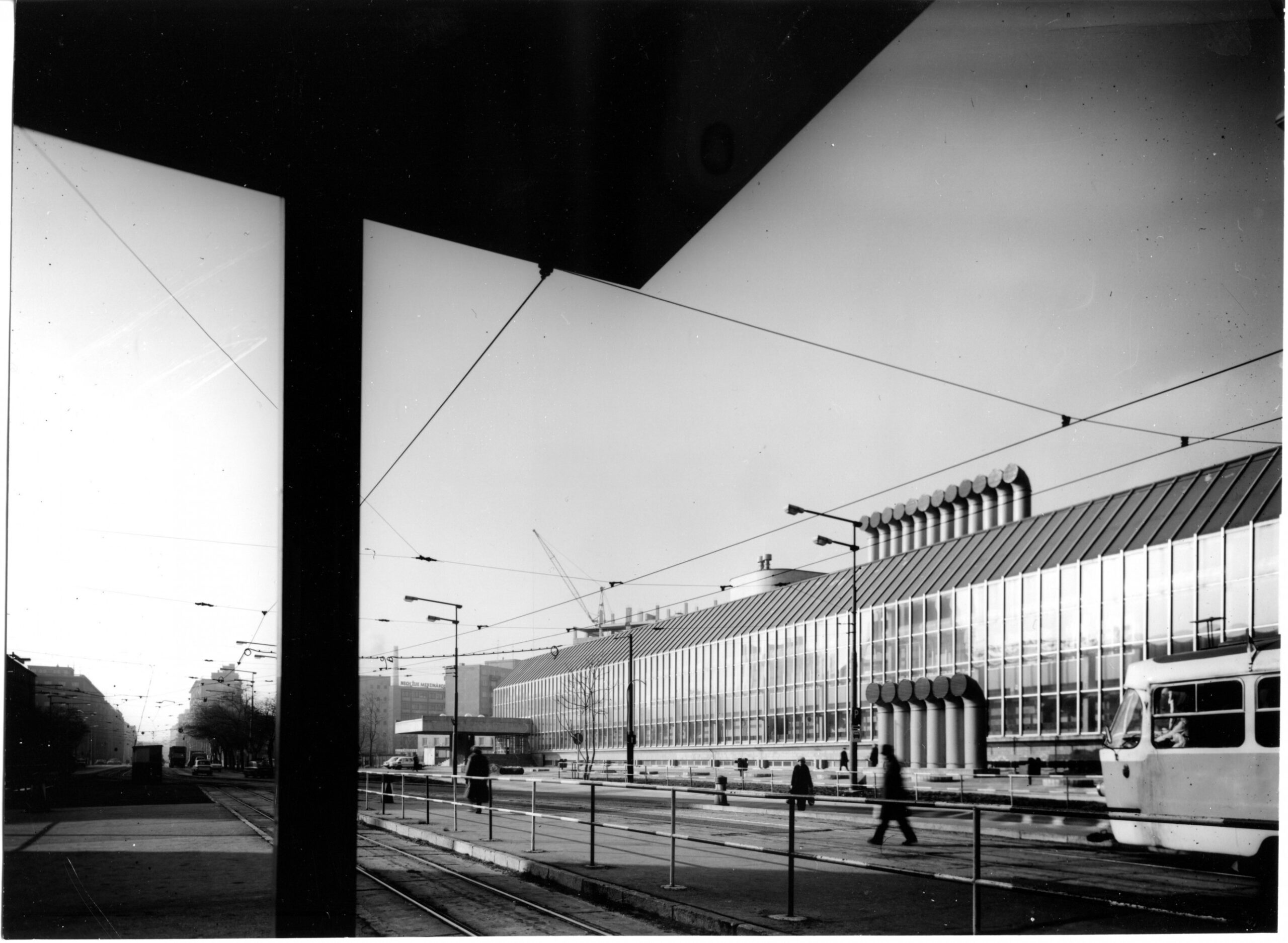 Historická fotografia Novej tržnice na Trnavskom mýte