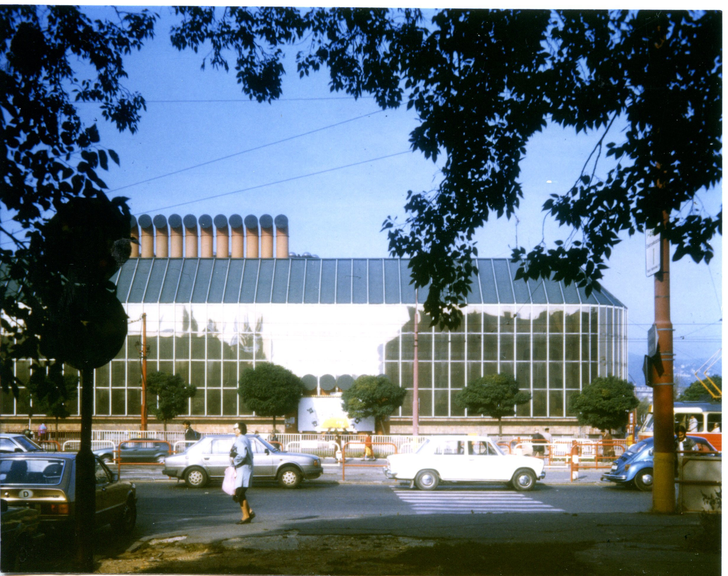 Historická fotografia Novej tržnice na Trnavskom mýte