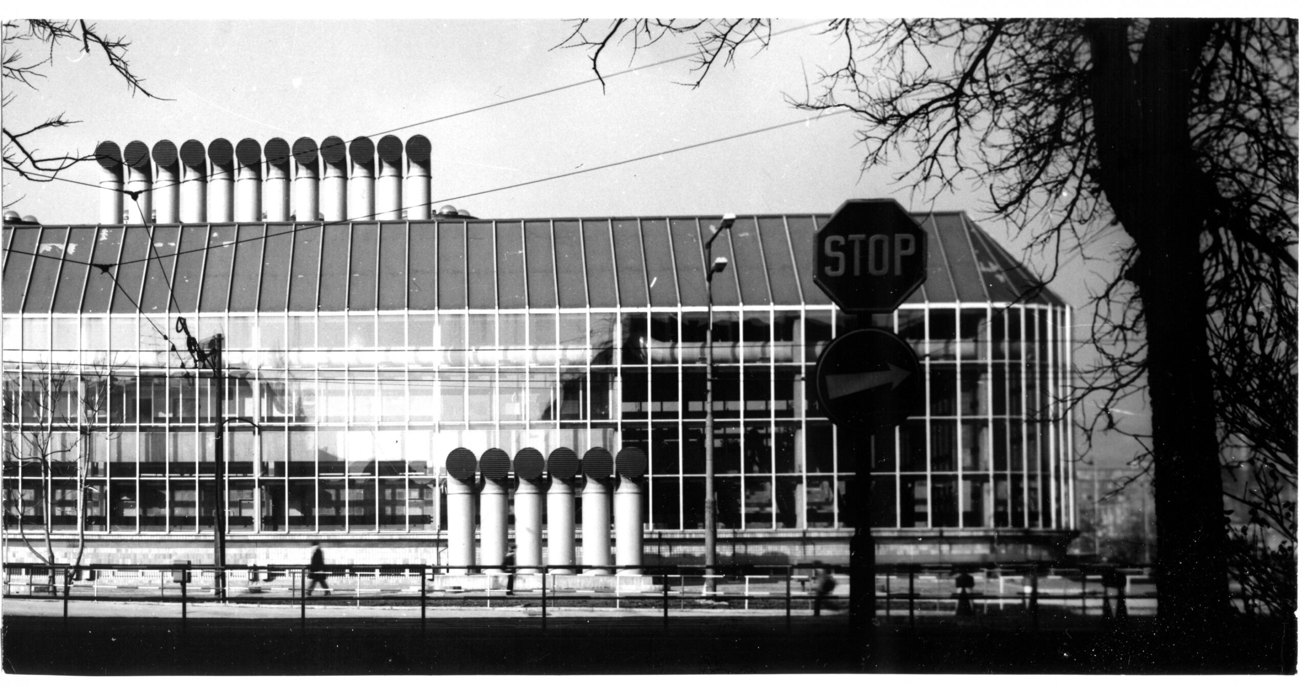 Historická fotografia Novej tržnice na Trnavskom mýte