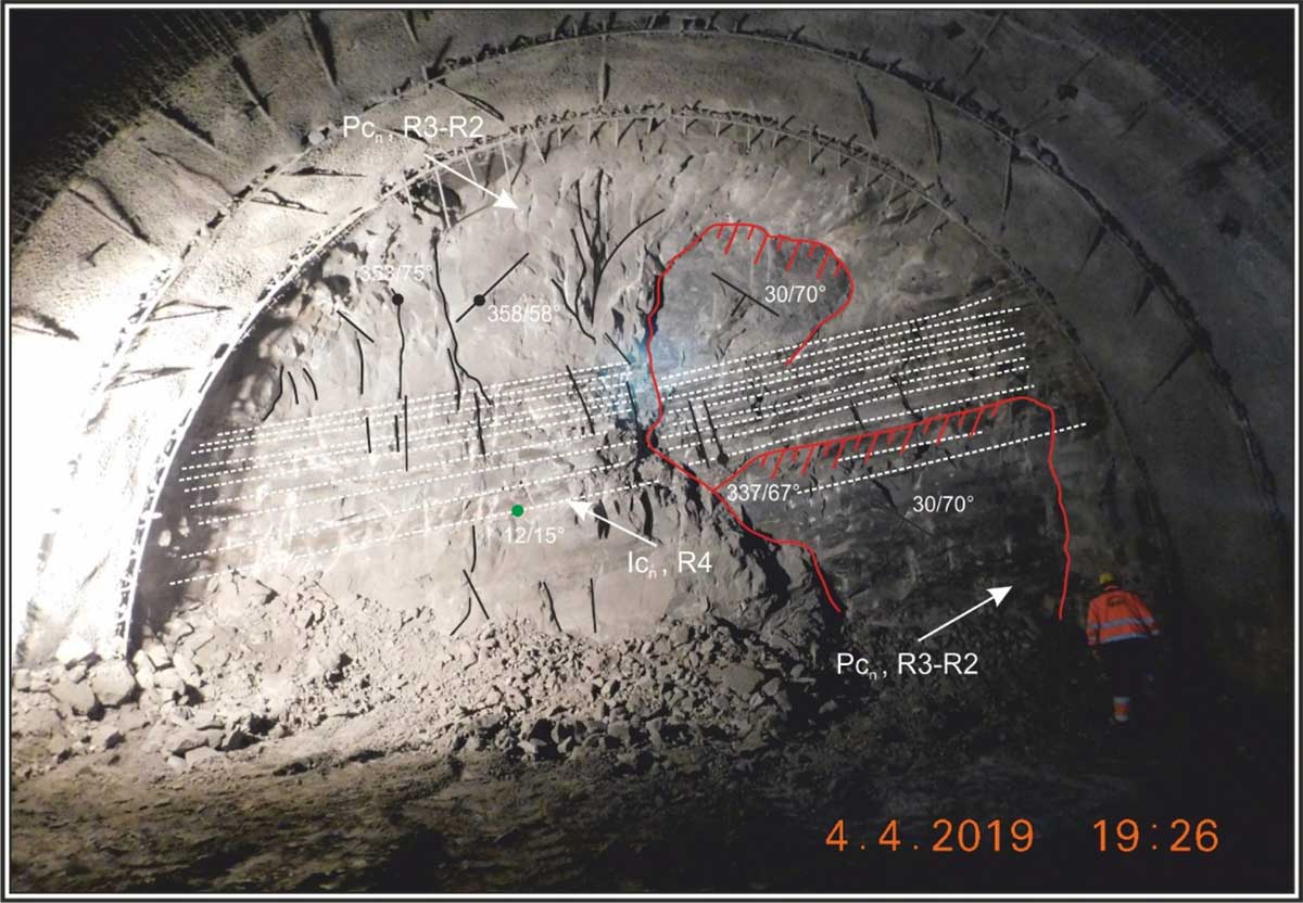 Inžinierskogeologické a geotechnické pomery horninového masívu tunela Prešov, diaľnica D1 Prešov, západ – Prešov, juh