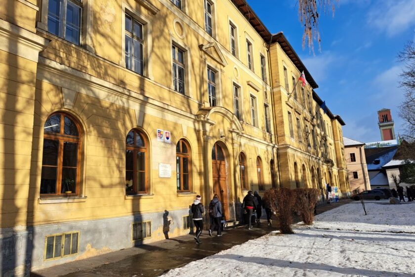 historická budova Gymnázia P.O. Hviezdoslava v Kežmarku