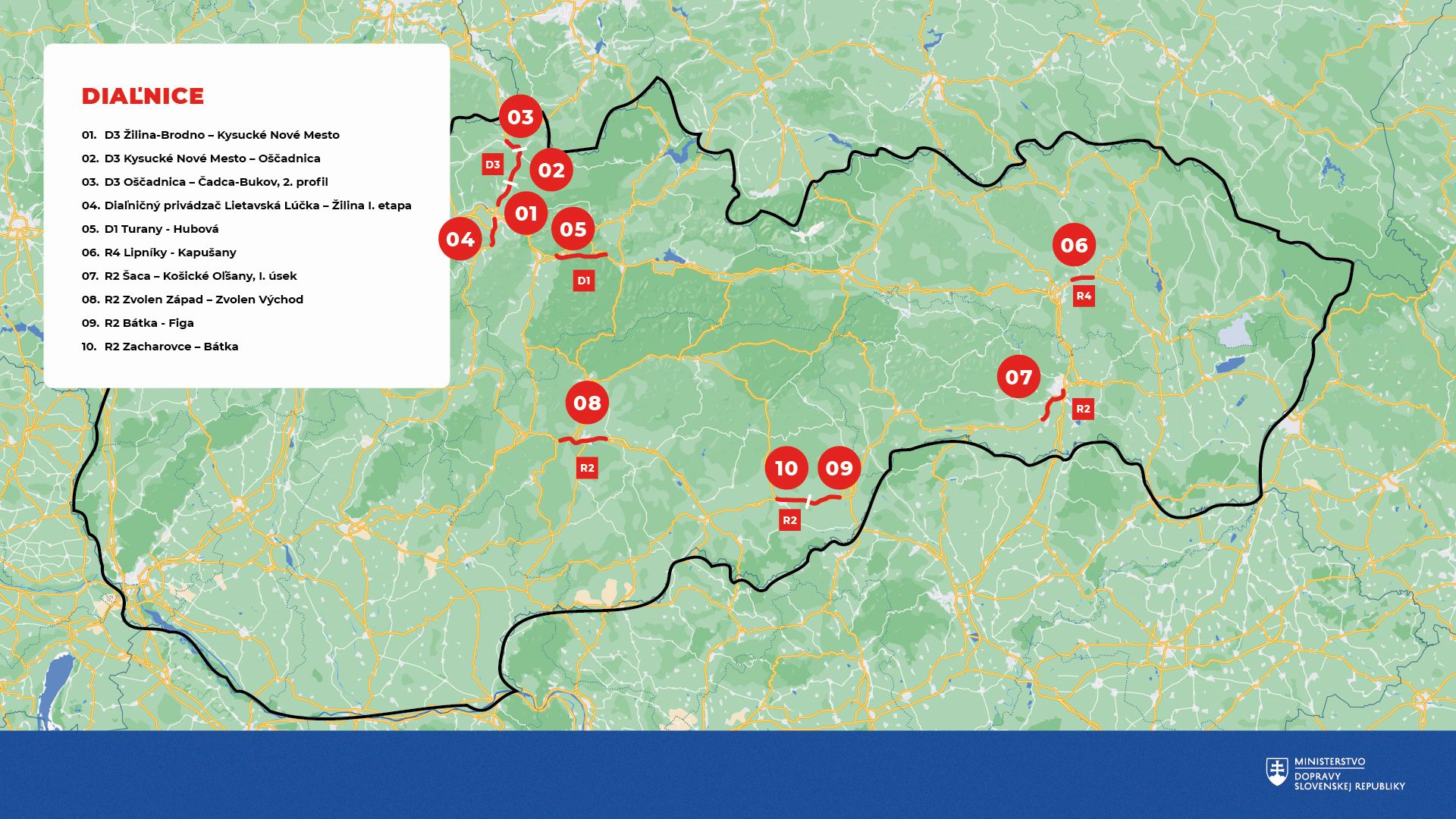 Investície do cestnej infraštruktúry 