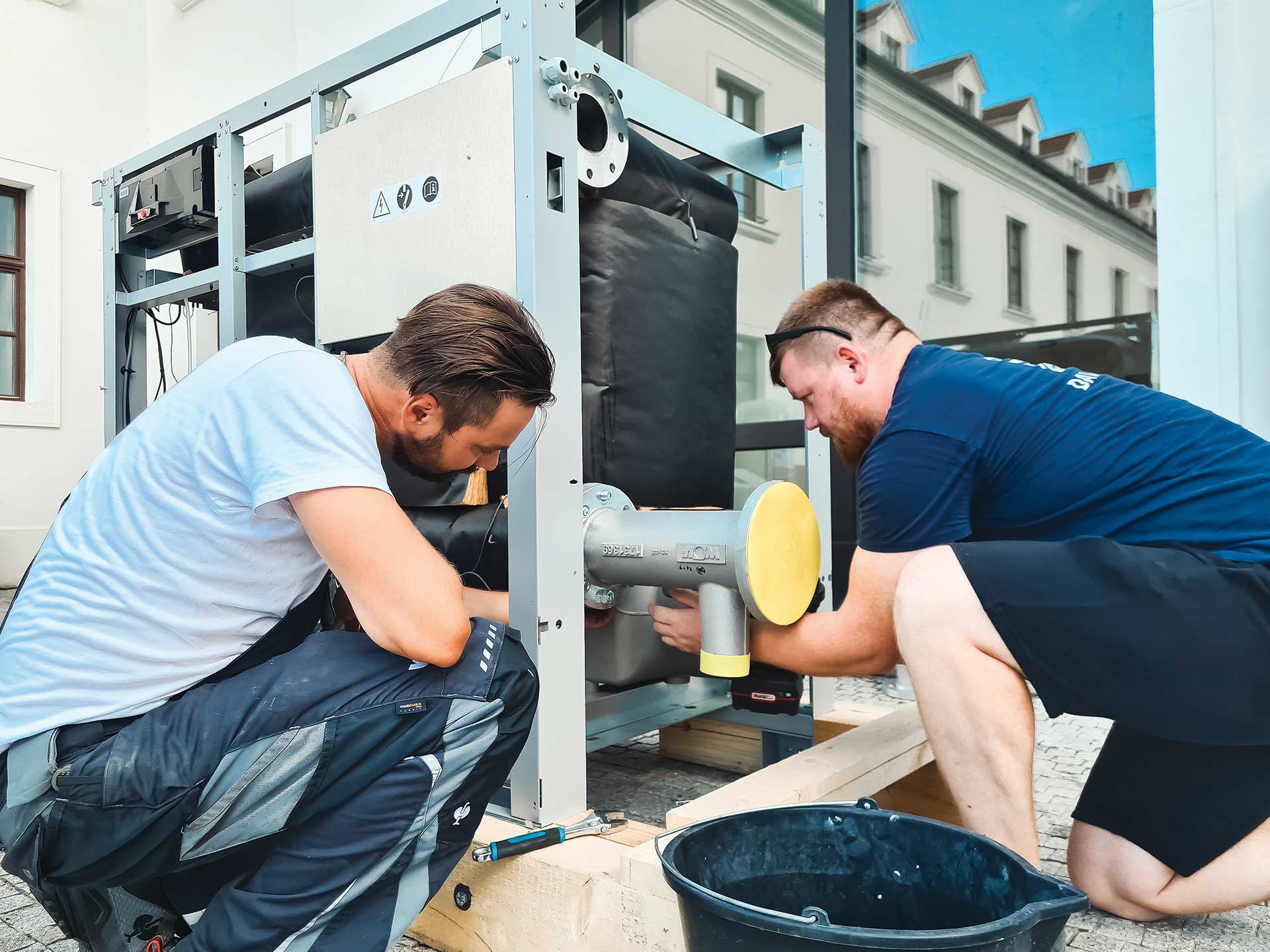 Realizácia: Kotolňa na Bratislavskom hrade