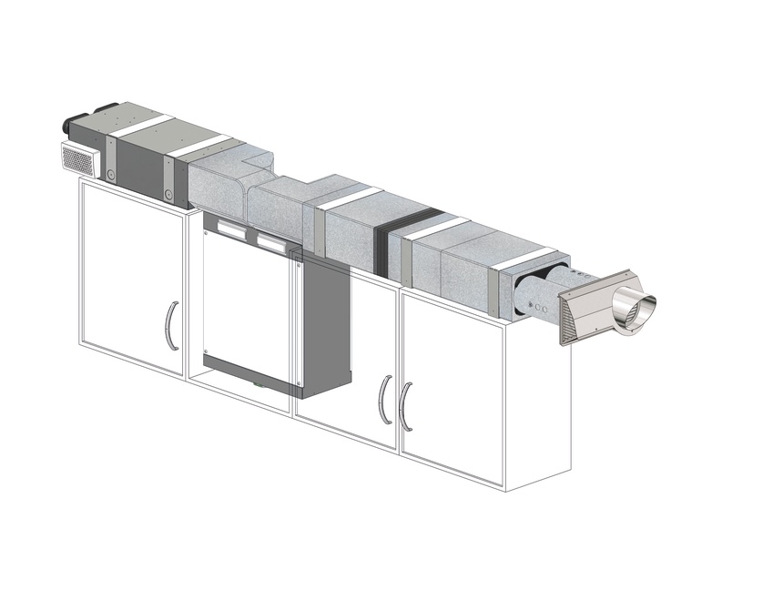 CA180 Modularni system Comfo Pipe Plus kuchyne