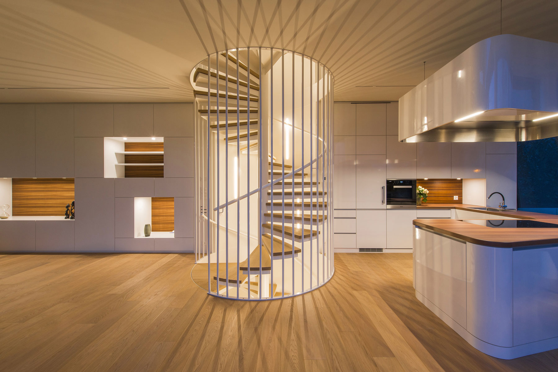 44 Flexhouse Ground Floor Spiral Staircase