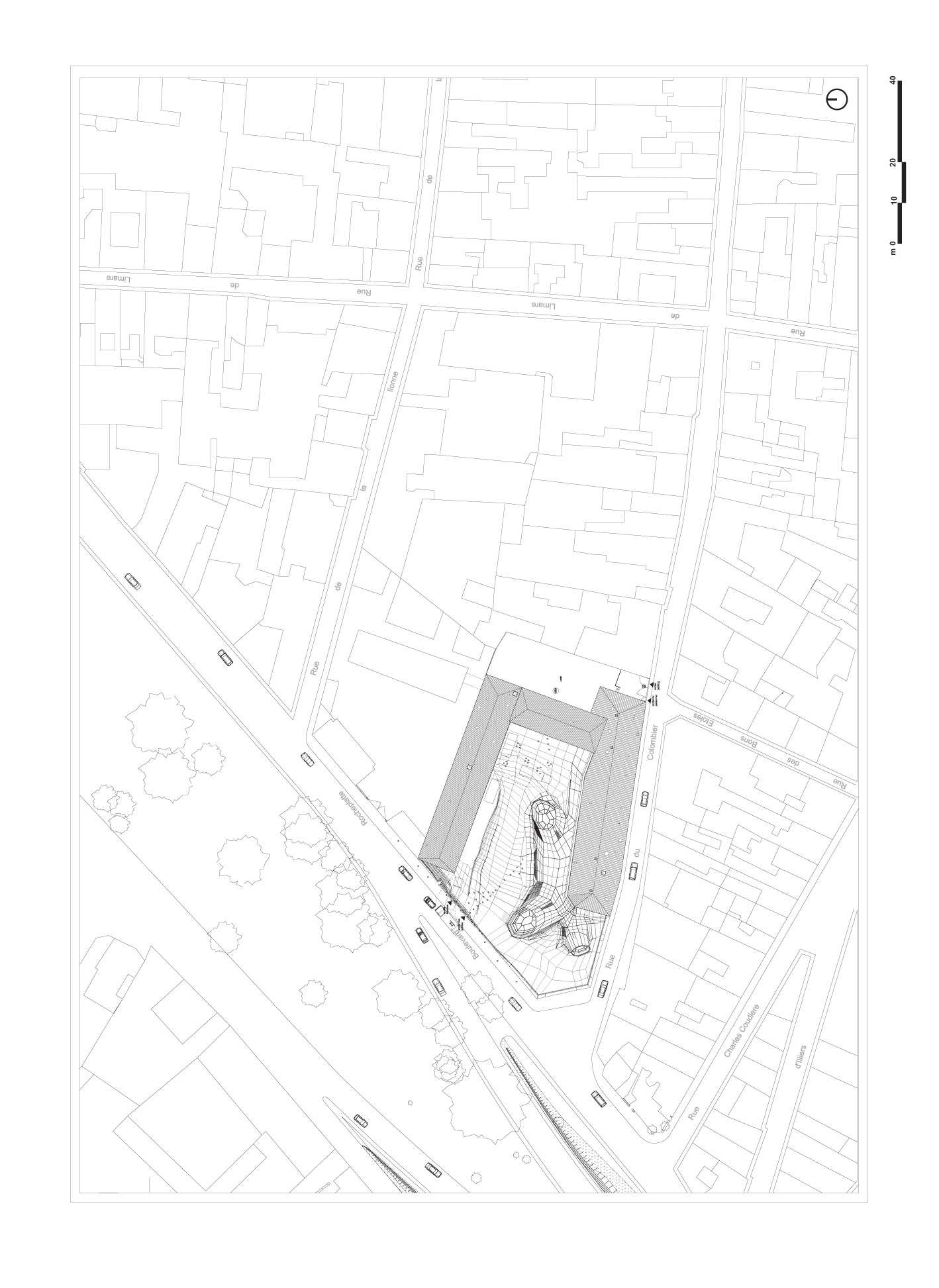 Site Plan  1 500 scale