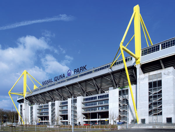 Westfalenstadion,oceľ